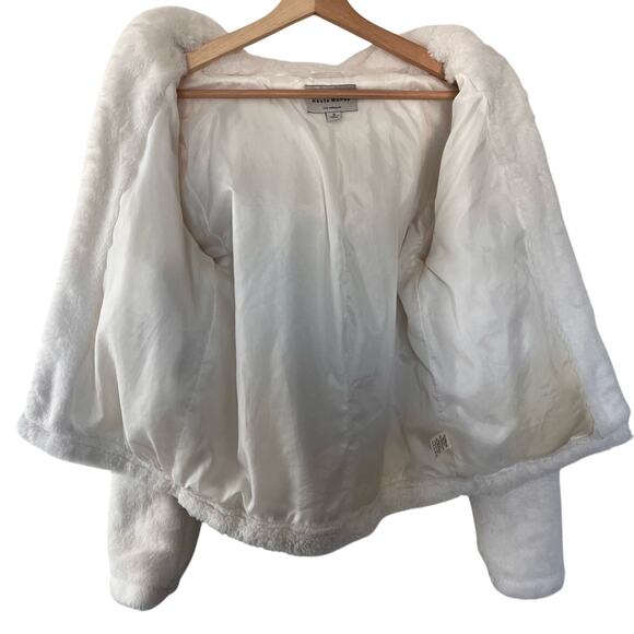 Haute Monde Los Angeles Girl's Coat Size S White - Picture 3 of 6